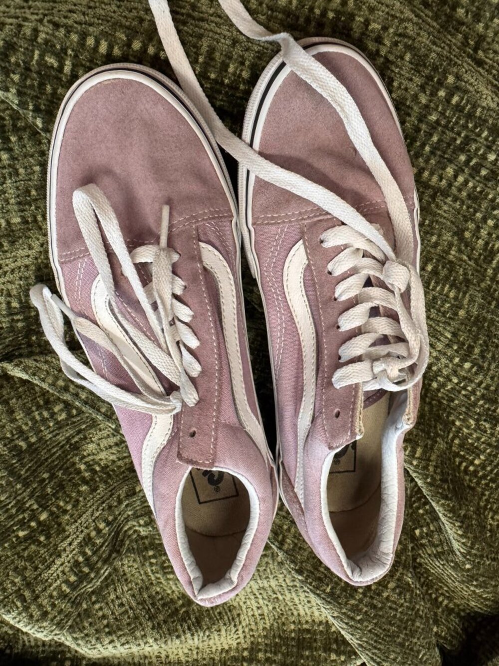 Vans Old Skool Low Mauve Pink Suede Sneakers
